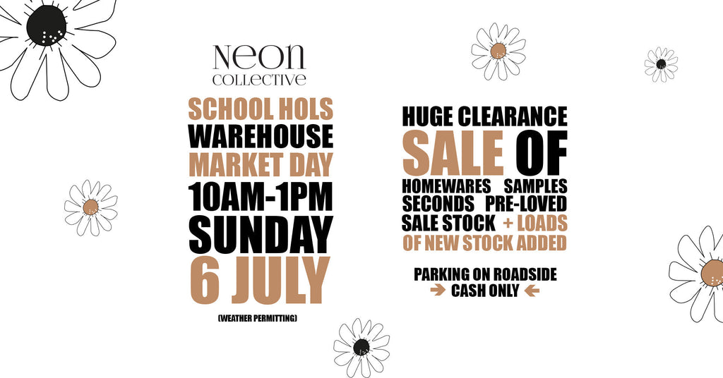 SCHOOL HOLS WAREHOUSE MARKET DAY