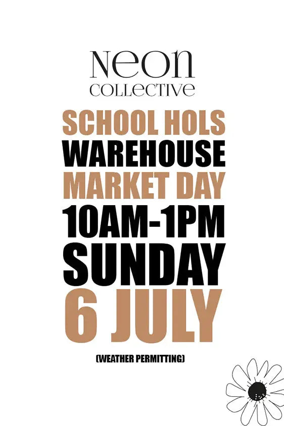 School Hols Market Day