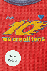 The 10 Energy Tee - Red