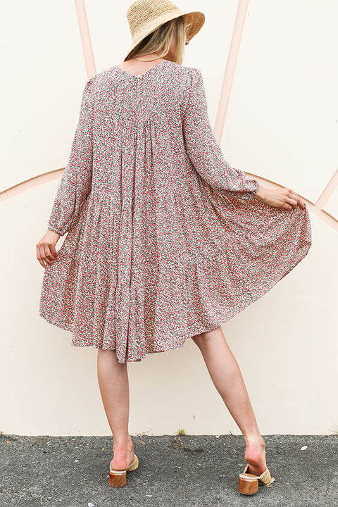 Honey Smock Dress - Ivy Rose Cream