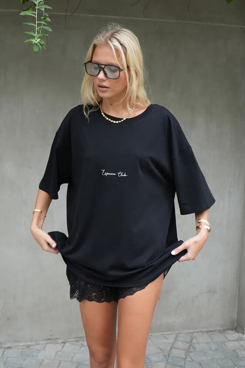 The Espresso Club Tee - Black