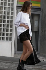Amélie Lace Shorts - Black