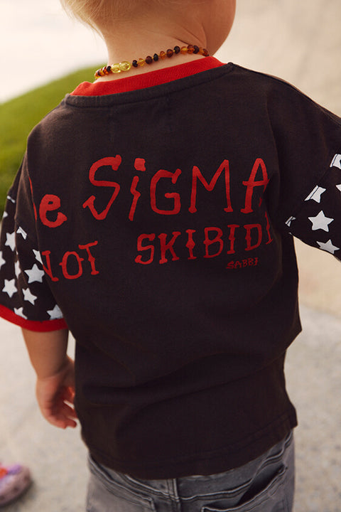 PRE-ORDER - Kids Sigma Tee - Black