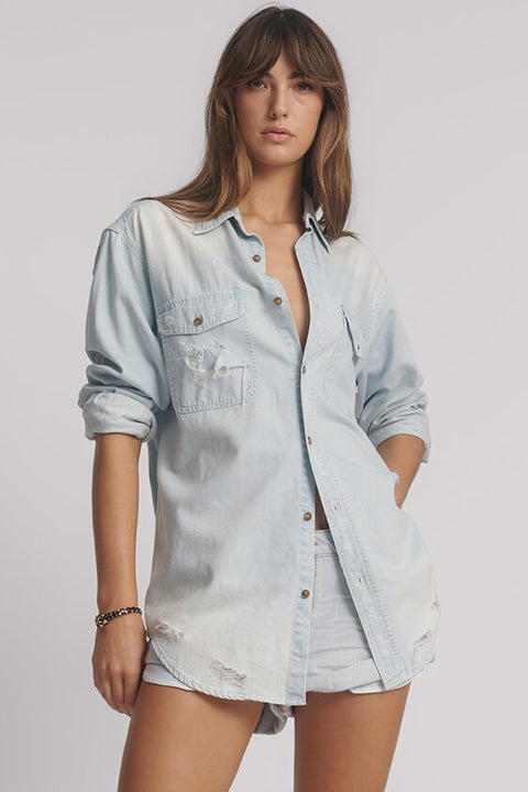 Everyday Chambray Denim Shirt - Classic