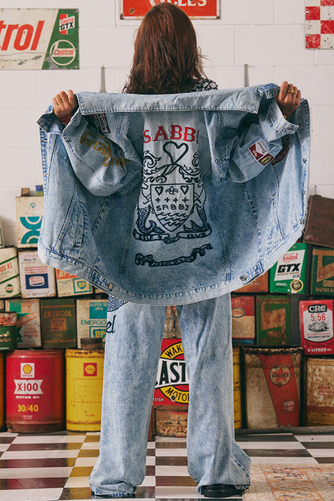 Mermaid Racing Denim Jacket
