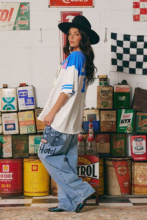 COMING SOON - Pony Club Tee - Blue