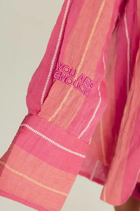 The Don Julio Shirt - Pop Stripe Peach