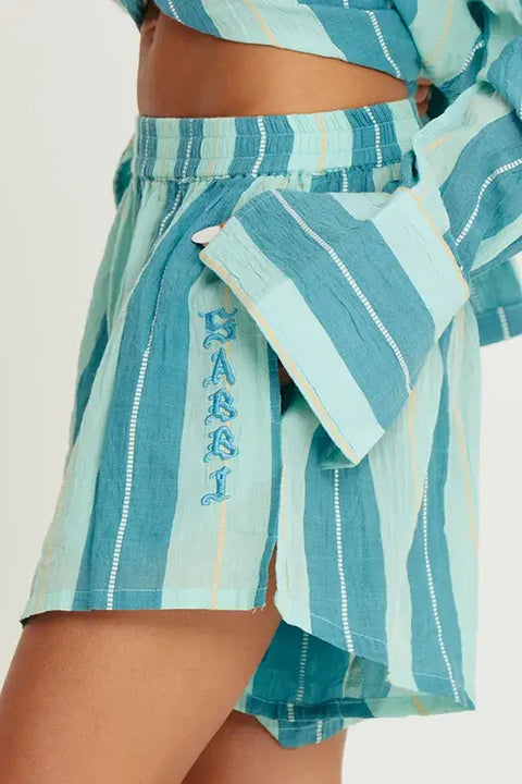 The Boxer Short - Pop Stripe Blue