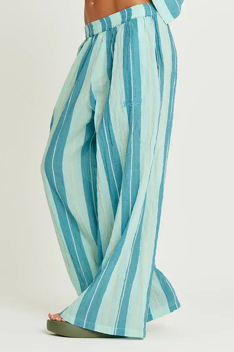 The Mexicola Pants - Pop Stripe Blue