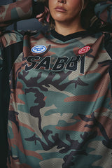 The 10 Long Sleeve Mesh Top - Camo