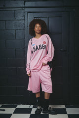 The 10 Long Sleeve Mesh Top - Pink