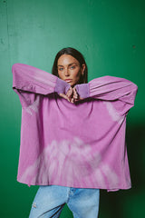 The Baby Got Back Long Sleeve Tee - Violet
