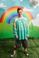 The High Quality Human Long Sleeve Tee - Green