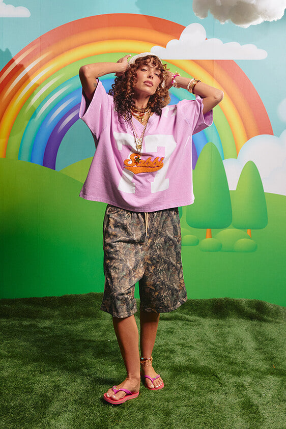 The 77 Tee - Pink