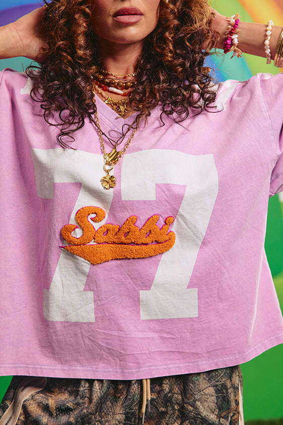 The 77 Tee - Pink