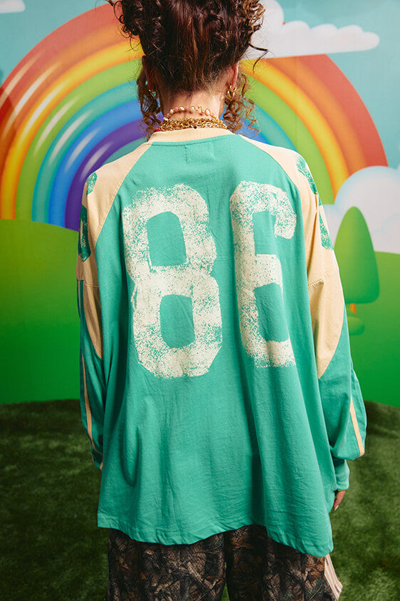 The High Quality Human Long Sleeve Tee - Green