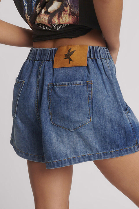 Blue Love HW Funks Denim Short