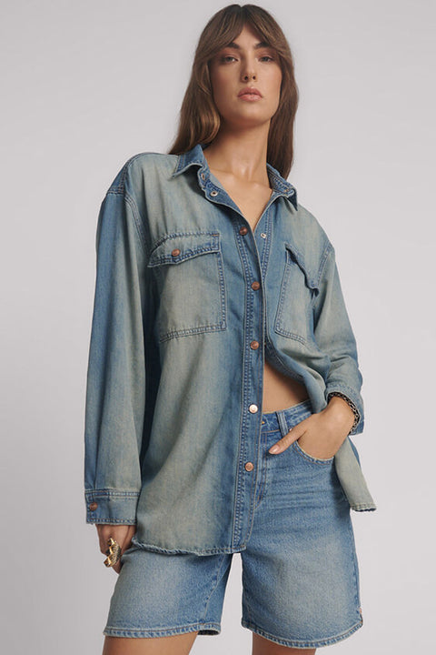 Essential Denim Shirt - Blue Ranch