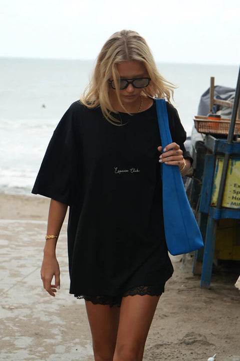 The Espresso Club Tee - Black