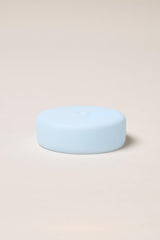 Frosted Glass Holder Large - Blue