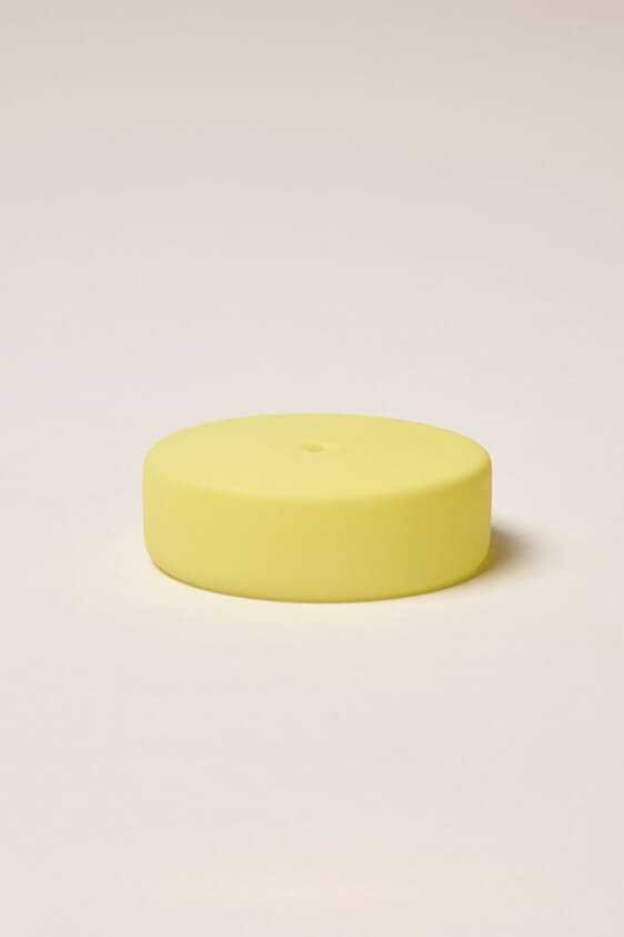 Frosted Glass Holder Large - Lime