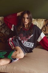 Mustang Boxy Long Sleeve Tee