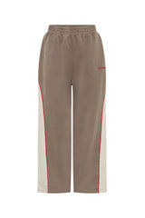Acid wash Track Pants- Beige