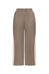 Acid wash Track Pants- Beige