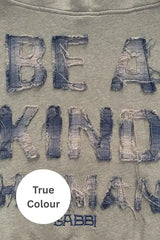Be a Kind Human Hoodie - Blue