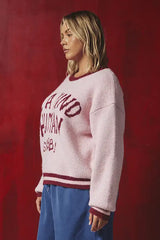 Be a Kind Human Knit Jumper - Pink