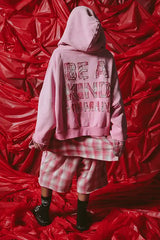 Be a Kind Human Hoodie - Pink