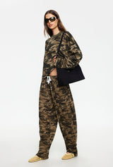 Bloom Long Sleeve Top - Camo