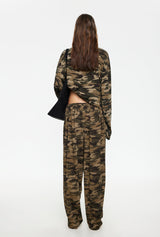 Bloom Long Sleeve Top - Camo