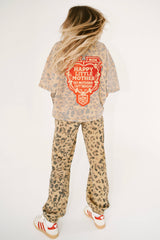Sorry Mom Tee - Leopard