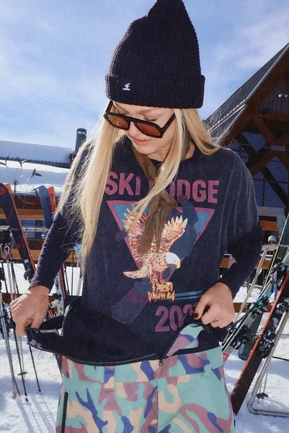 Blizzard Ski Lift Tee - Black