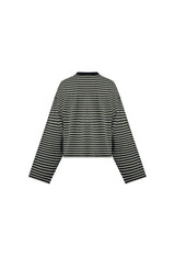 Bloom Long Sleeve Top - Forrest Stripe