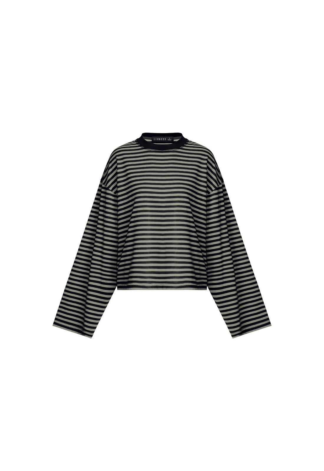 Bloom Long Sleeve Top - Forrest Stripe