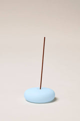 Frosted Glass Holder Small - Blue