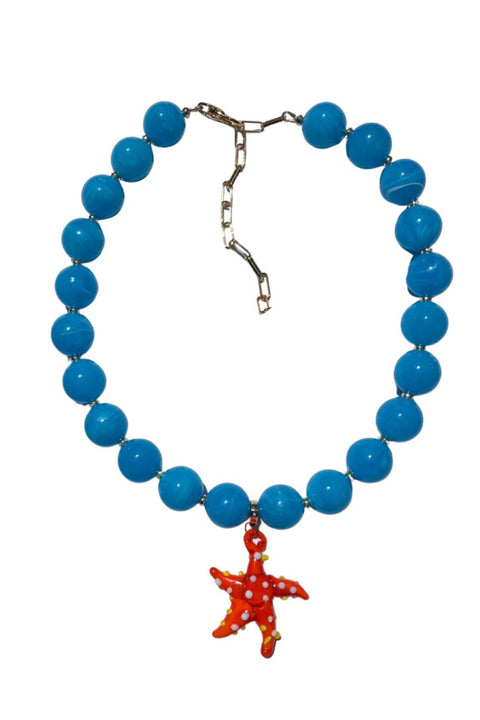 Bon Bons Necklace - Blue