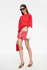 Bottega Shirt - Crimson