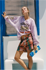 Ciao Ciao Football Club Tiger Sweater - Lilac Pink