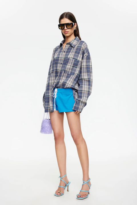 Clarity Shirt - Ash Plaid