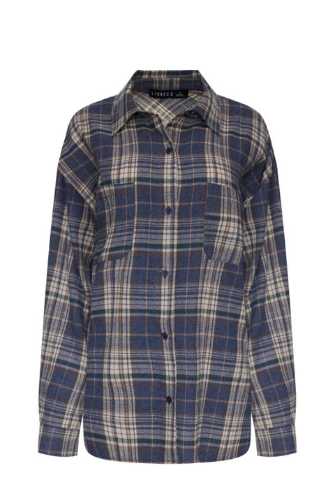 Clarity Shirt - Ash Plaid
