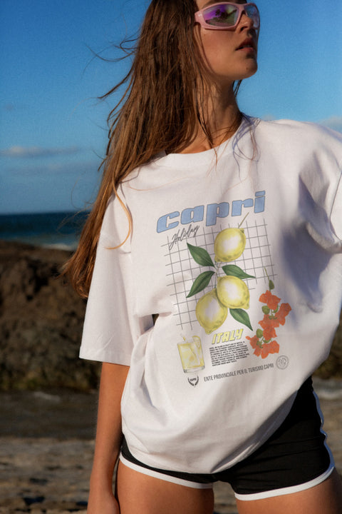 Capri T-Shirt - White