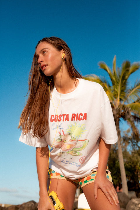 Costa Rica T-shirt - White