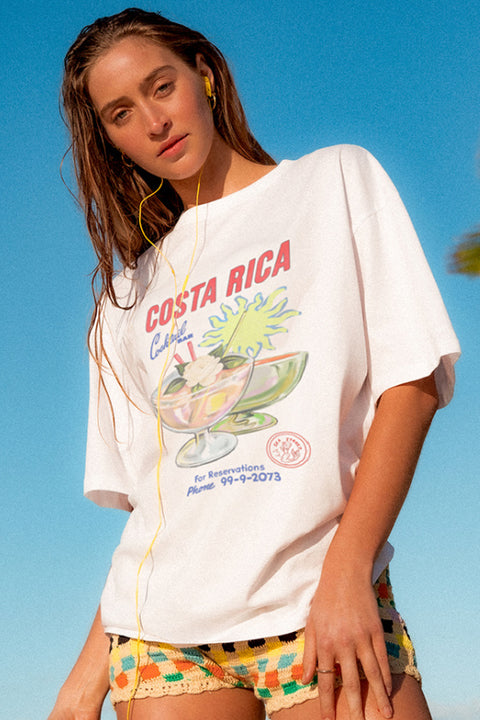 Costa Rica T-shirt - White