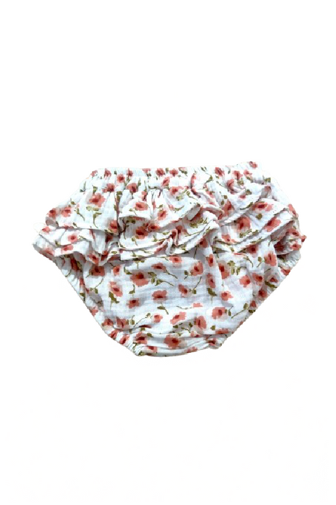 Little Frill Bloomers - Little Poppy Muslin