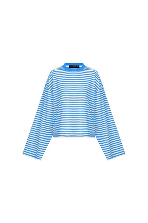 Bloom Long Sleeve Top - Mickey Blue Stripe