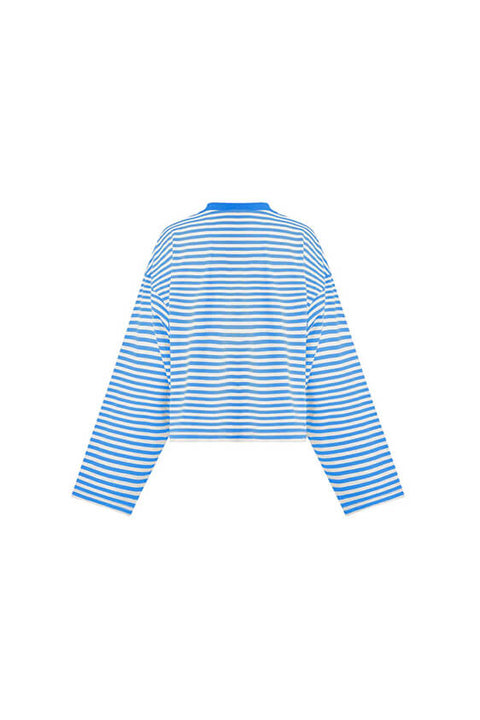 Bloom Long Sleeve Top - Mickey Blue Stripe