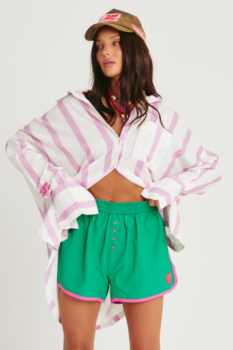 The Board Short - Green